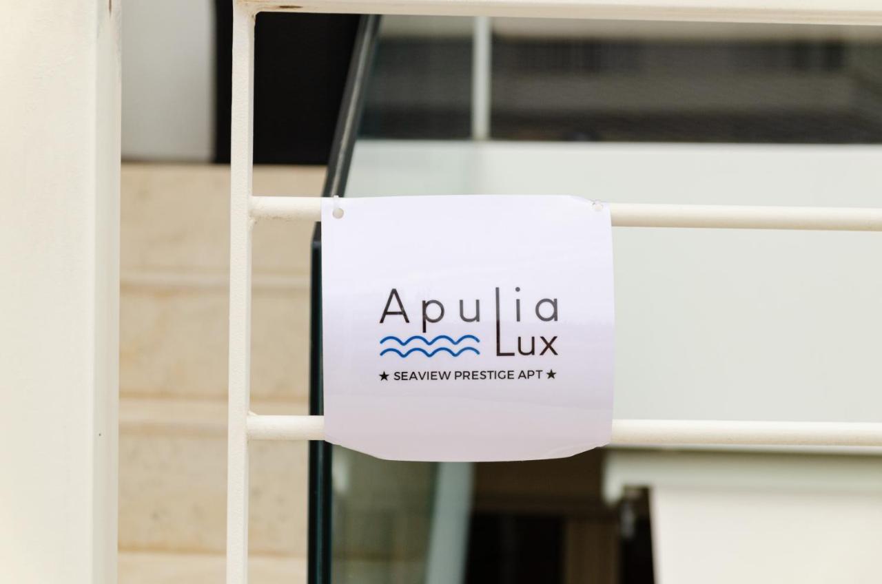 Apulialux Seaview Prestige Apt / Jacuzzi + Parking Apartment Polignano a Mare Bagian luar foto